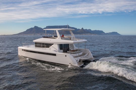 Le Leopard 46 Powercat construit en Afrique du Sud par le chantier Robertson & Caine