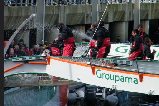 Groupama 3 en 2010