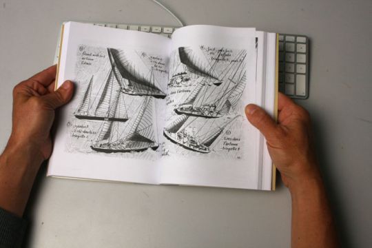 Guide manœuvre d'Eric Tabarly illustré par Titouan Lamazou