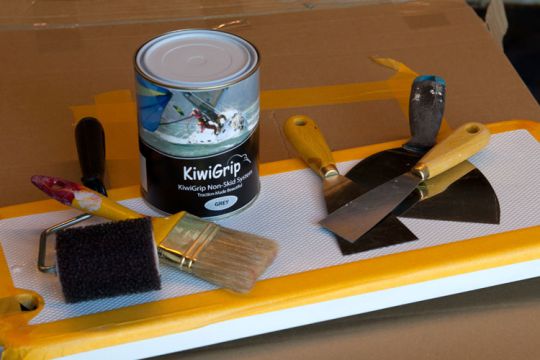 Pas-Ã -pas pour appliquer du Kiwi Grip