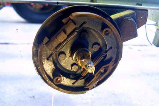 Entretien d'une remorque à bateau