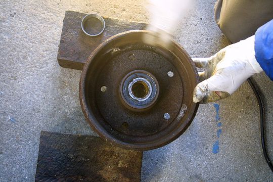 Entretien d'une remorque à bateau