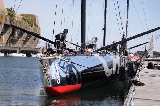L'IMOCA Charal à Lorient © Gauthier Lebec / Charal