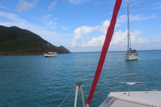 Mouillage à Saint-Martin