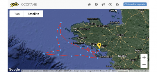 Le parcours de qualification pour la Vendée - Arctique - Les Sablesd'Olonne