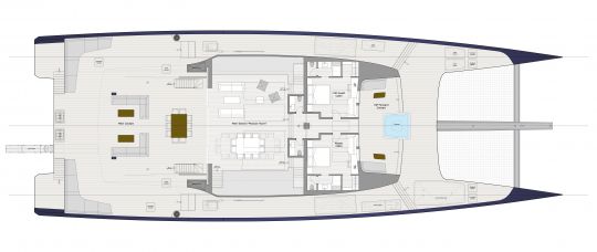 Le pont principal du MM460CAT