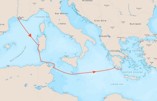 Le parcours du Class 8 Attitude au 12 août 2020