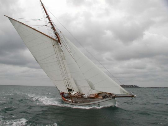 Winibelle II, le voilier de Marin Marie