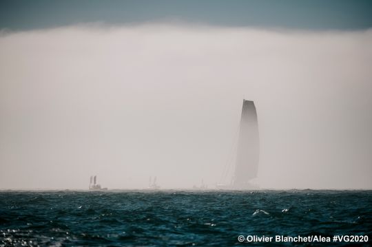 Le départ du Vendée Globe 2020, repoussé pour cause de brume