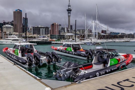 Les Tenders de Team New Zeland