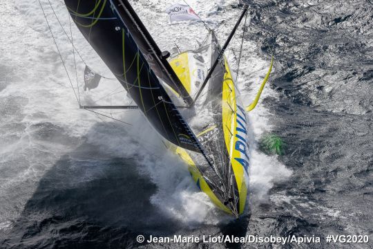 Apivia, 1er de la flotte ce 19 janvier 2021, génération 2019
