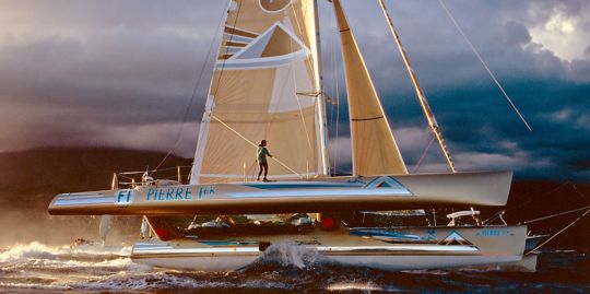 Le trimaran Pierre 1er © VPLP