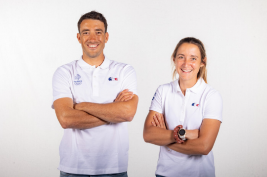 Le duo Quentin Delapierre et Manon Audinet © Robin Cristol / FFvoile