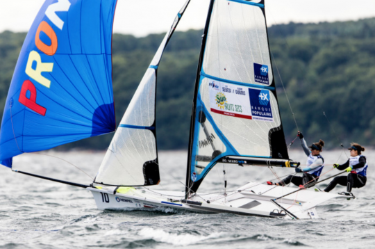 Equipage féminin français en 49erFX