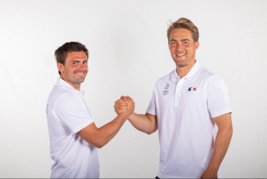 Lucas Rual et Emile Amoros © Robin Cristol / FFVoile