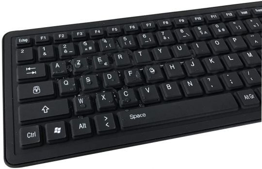 Le clavier étanche, absolument nécessaire !