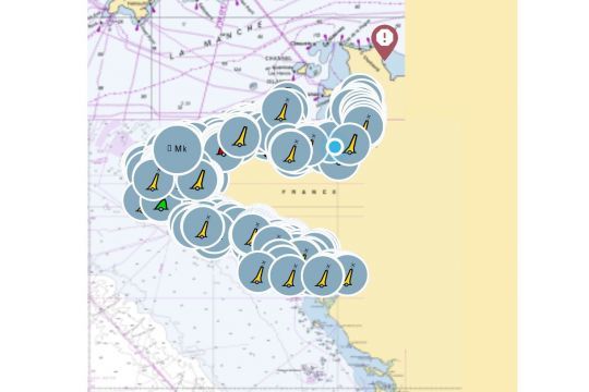 La version actuelle de Nav & Co propose toute la partie Ouest de la France, du Cotentin à la Loire