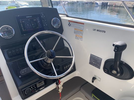 Le poste de pilotage
