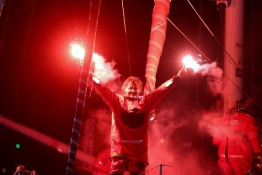 Yannick Bestaven vainqueur du Vendée Globe