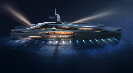 Le concept de superyacht Kairos