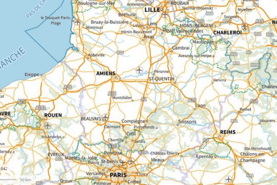 La Somme traverse la Picardie