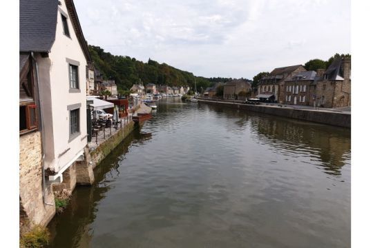 Le port de Dinan (Photo : Olivier Tourchon)