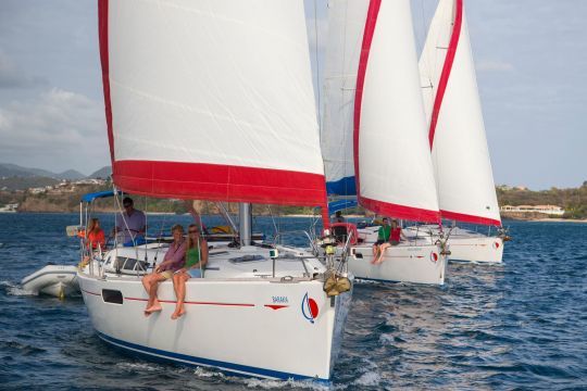 Navigation en flottille Sunsail