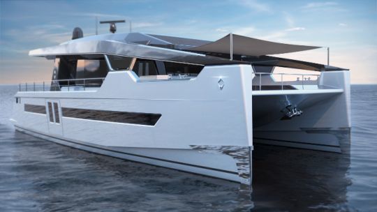 Le catamaran Ocean Eco 60 Coupé