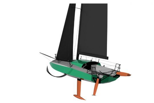 Le Floki 6.5, construit à base de résine biosourcée