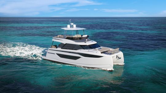 Le M48, premier modèle de la gamme M-Line de Prestige Yachts