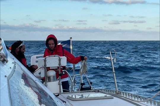 Morgan, skipper équipier à bord de MisSTER