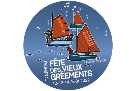 Affiche de la Fête des vieux gréements de Paimpol 2022