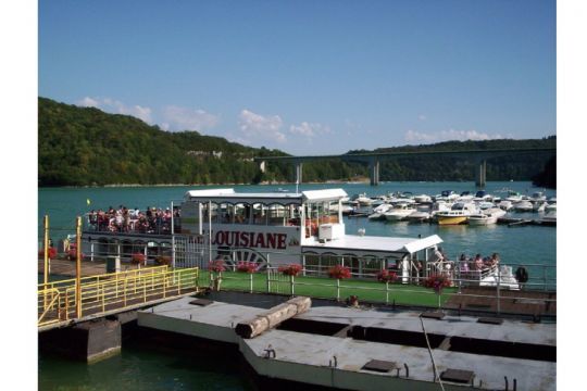 Si elle est contenue, l'offre touristique demeure qualitative sur le lac de Vouglans