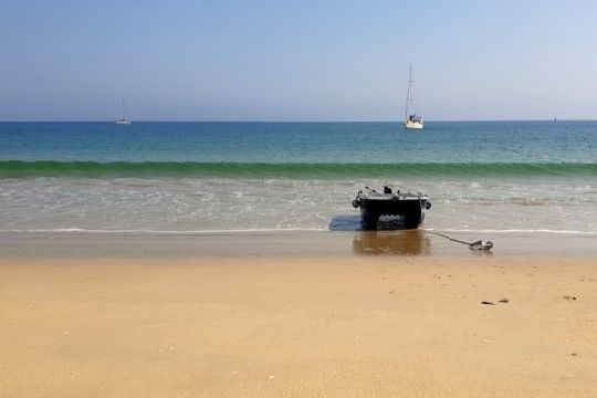 La plage du Gouret sur l'île de Houat