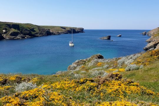 Mouillage de Ster Vraz sur Belle-île