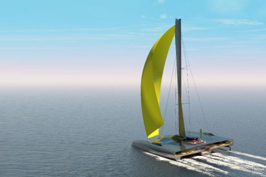 Concept du trimaran Domus