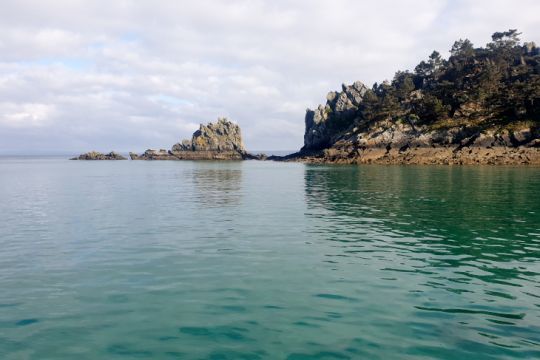 La pointe de Saint-Hernot ou île Vierge