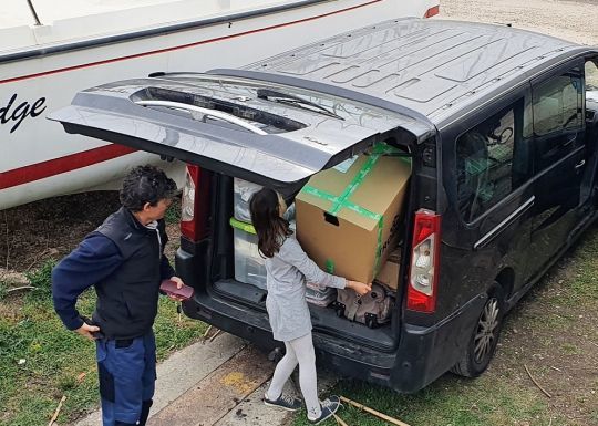 Il a fallu que chacun s'adapte au nouveau logement de la famille