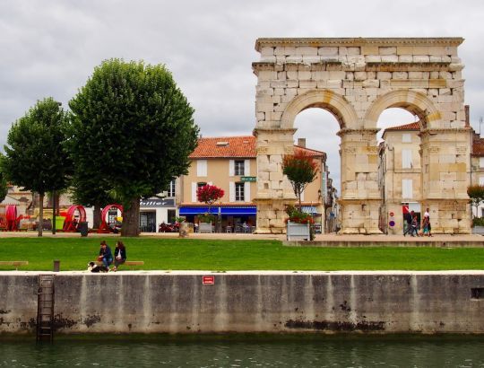 L'arc de Germanicus marquait l'entrée de Saintes