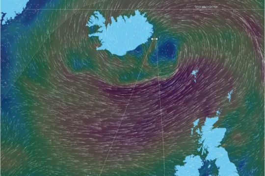 Conditions météo attendues le 17 juin à 17h sur la Vendée Arctique