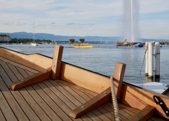 La Neptune et le jet d'eau contribuent au patrimoine genevois