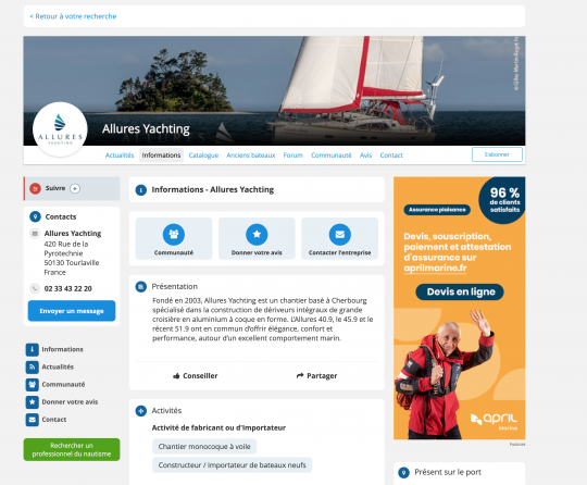 Des fiches détaillées