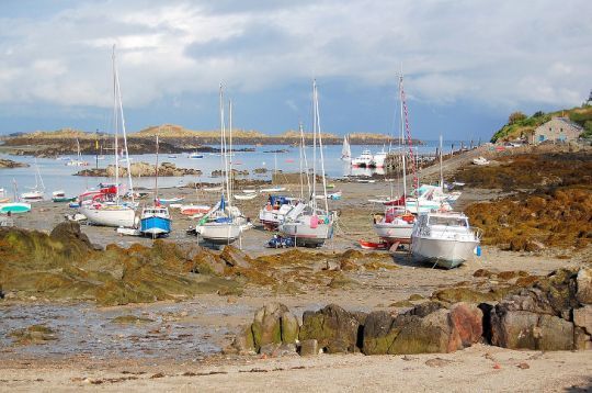 Le Sound à Chausey © Pline