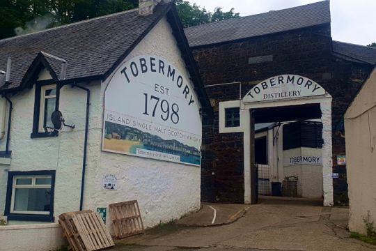 La distillerie de Tobermory, Ecosse