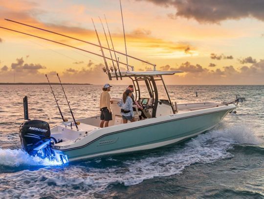 Le 280 Dauntless est équipé pour la pêche