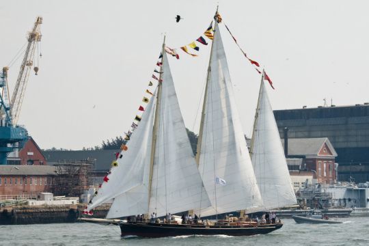 Spirit of Bermuda, réplique inspirée d'un voilier des années 1800 (Roger H. Goun Licence CC BY 2.0)