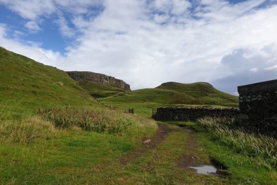 Les chemins de l'île de Canna