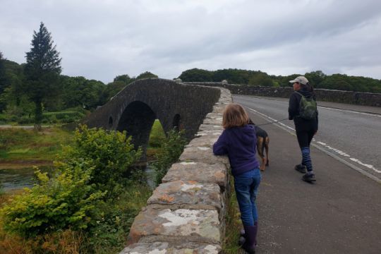 Le Clachan bridge ou pont sur l'Atlantique