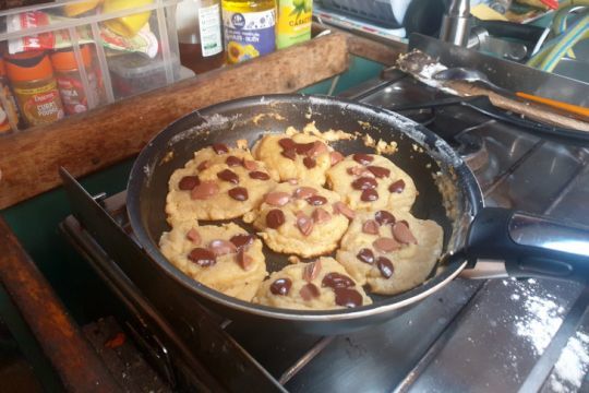 Cookies à la poêle