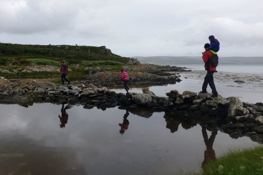 Balade en famille, Ghiga, Ecosse